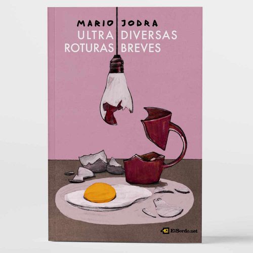 Poetry book cover art: Ultra Diversas Roturas Breves, by Mario Jodra